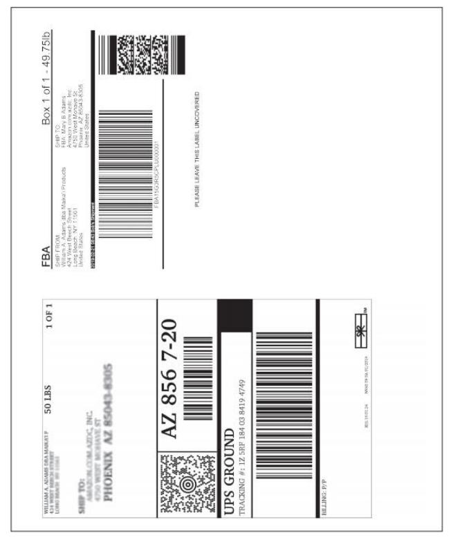 How to print label in nonstandard 4×6 inch size, such as USPS and Amaz ...