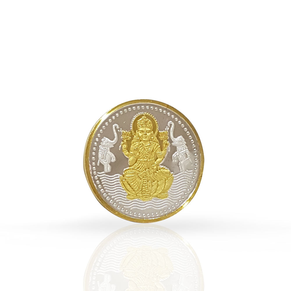 Silver Coin Laxmi ji 50 gram 999 Purity
