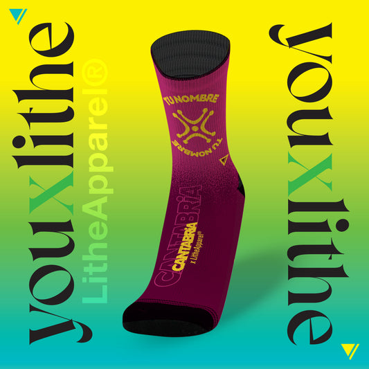 YOU X LITHE, CALCETINES PERSONALIZADOS PADEL