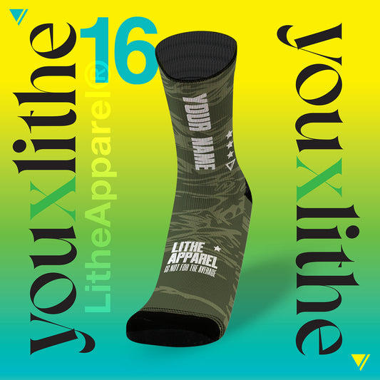 YOU X LITHE, CUSTOM SOCKS