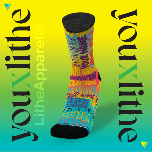 YOU X LITHE, CUSTOM SOCKS