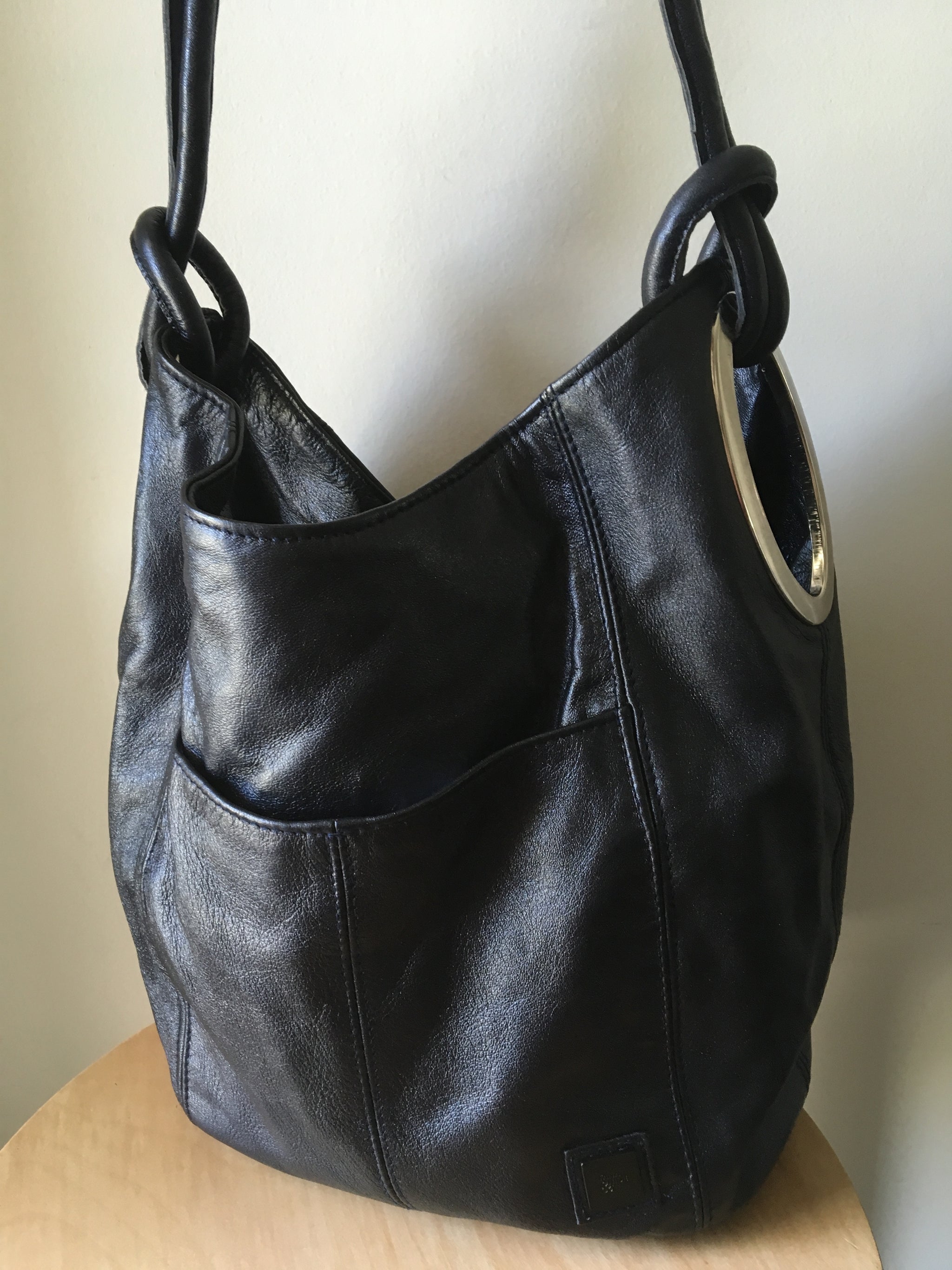 The Montana - Unique handbag tote real leather shoulder bag - Tana & Hide