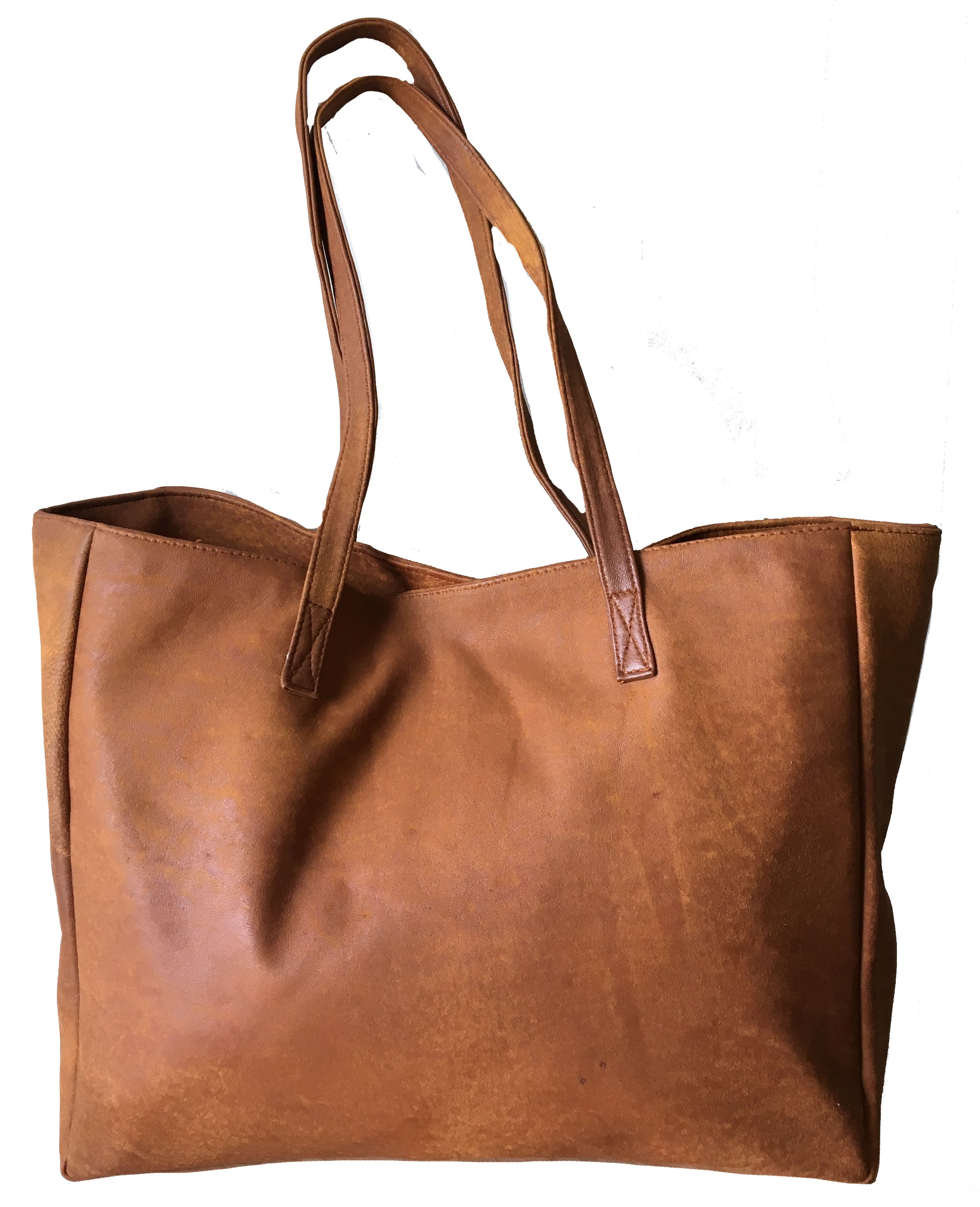 tan leather handbag