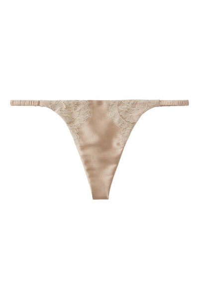 ** Ultimate luxury ** Silk G-String with Chantilly lace 1703 | Sandra ...