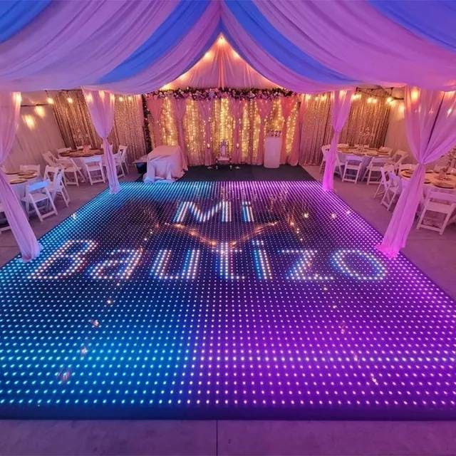 Custom LED Lights Dance Floor Wedding Party Events
