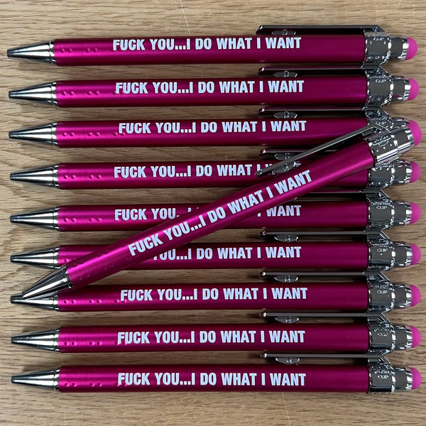 FUCK IT ALL PEN SET – Full Circle Gifts & Goods