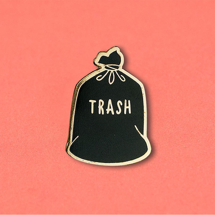 anime pins i am trash