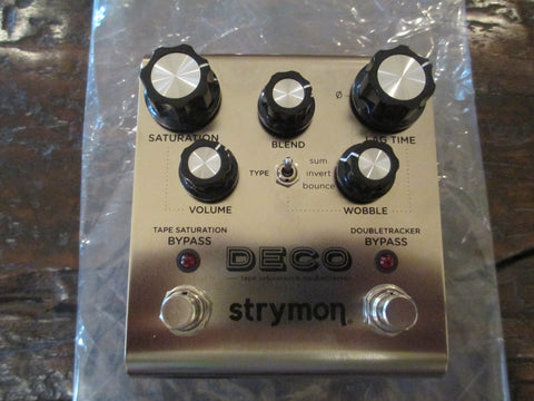 Strymon Deco Tape Saturation & Double Tracker Pedal. Nearly brand