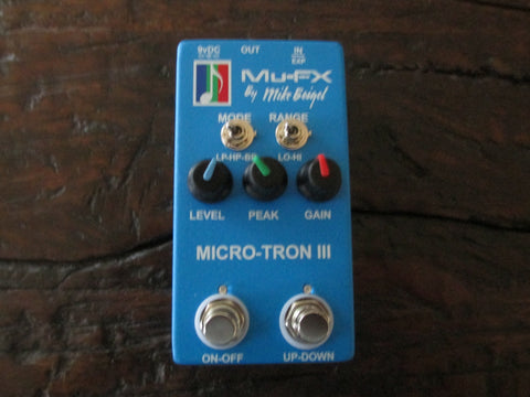 Mu-FX Mu-Tron Micro-Tron III Envelope Filter. Brand New