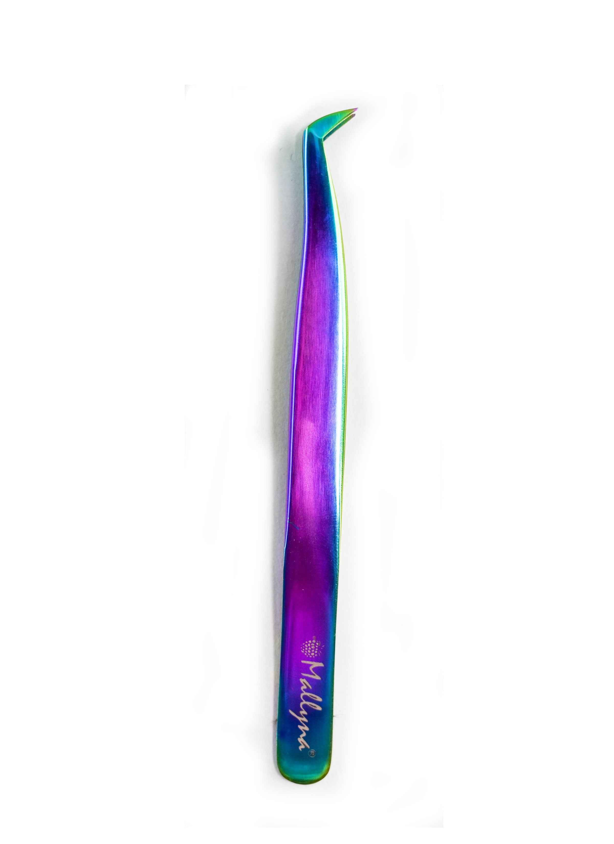 Colored tweezers model large round (type K58) (10), one piece, 0