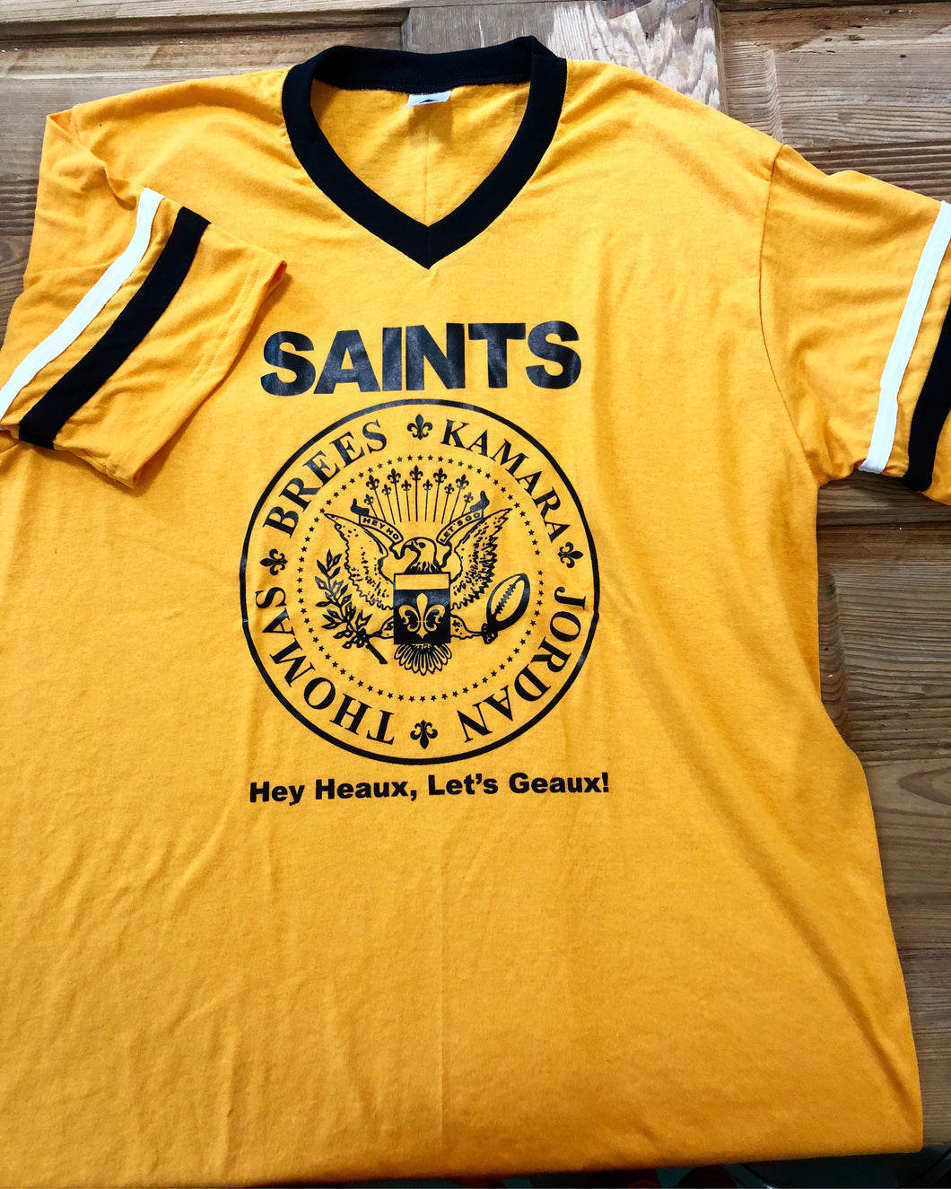 Saints V-Neck Jersey Shirt – Pop City 