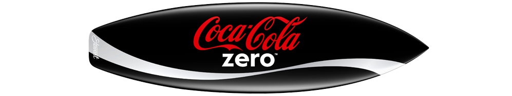 coke zero shortboard