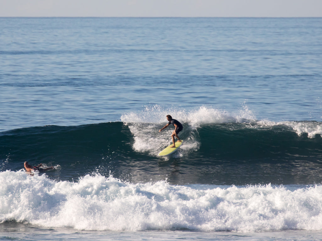 Tony Silvagni surfing the Stewart 2Fun mid-length surfboard