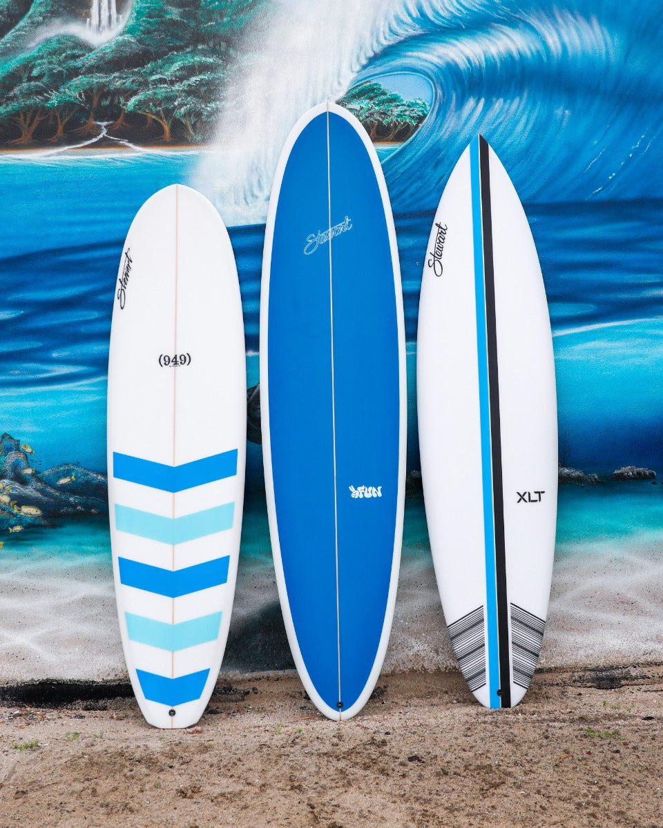 Stewart Mid-Length Surfboards - (949), 2FUN, XLT