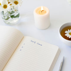 Subscribers received a list of journaling prompts for self-care and mindfulness