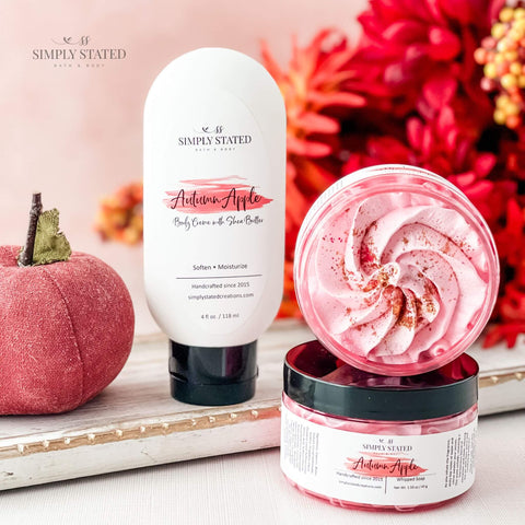 Simply Stated Bath and Body Fall Collection Autumn Apple