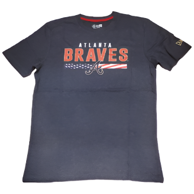 Men's Fanatics Branded Red Atlanta Braves Official Team Wordmark T-Shirt Size: Extra Large