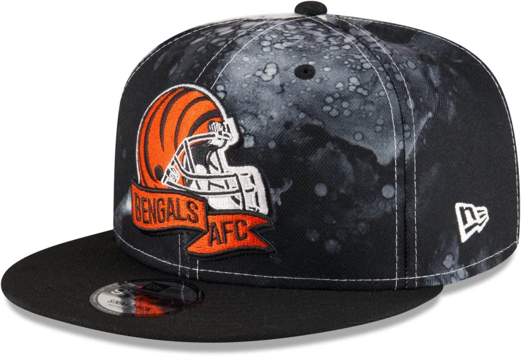 New Era Cincinnati Bengals Ink NFL Sideline 2022 9FIFTY Snapback Hat