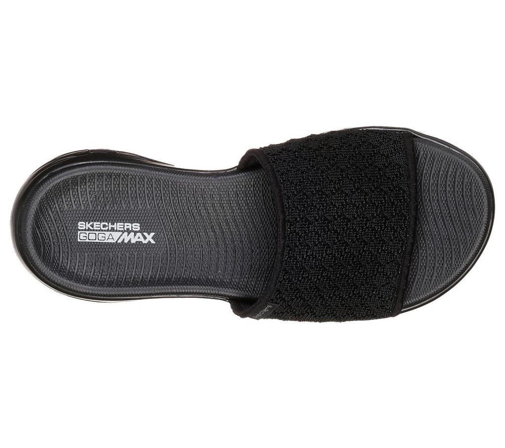 skechers goga max slides