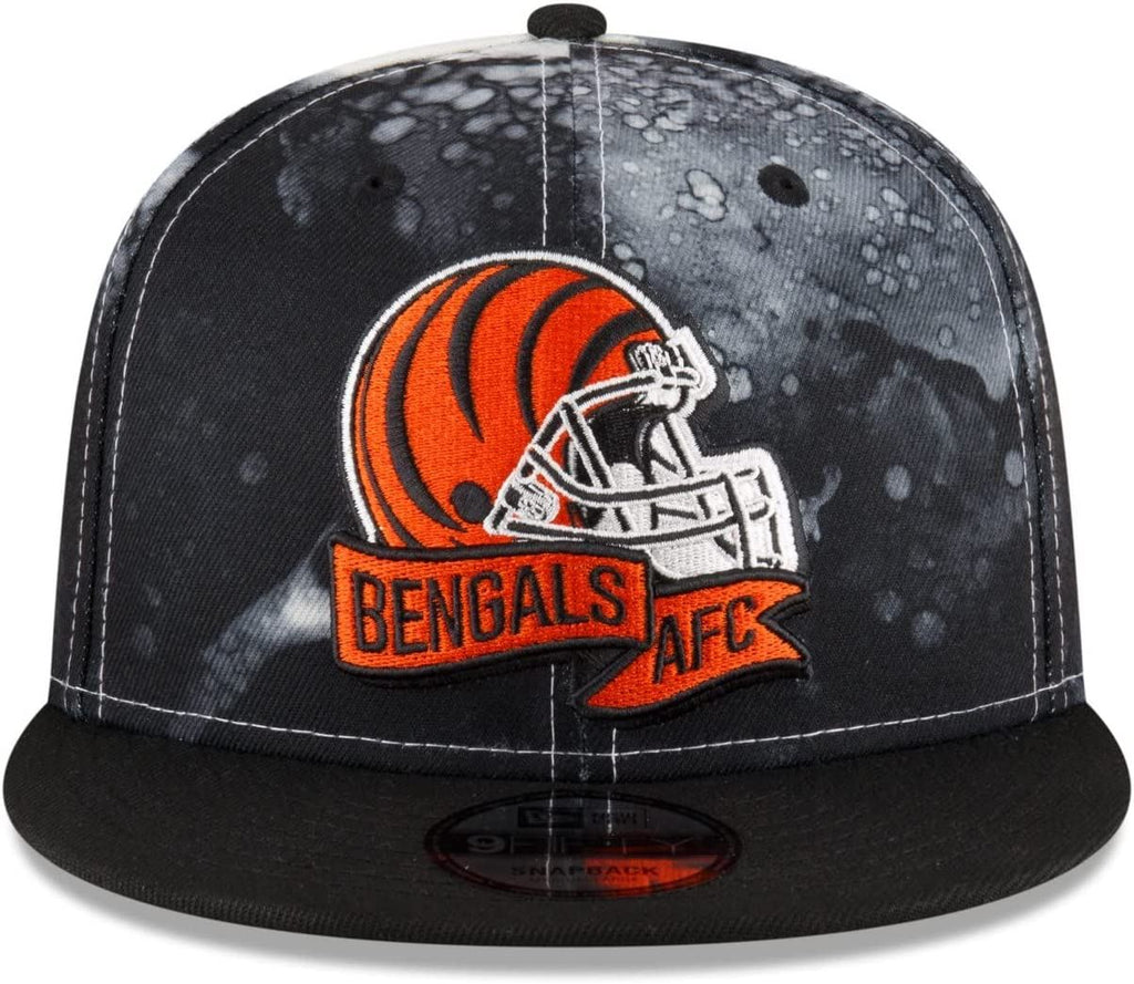 New Era Cincinnati Bengals Ink NFL Sideline 2022 9FIFTY Snapback Hat