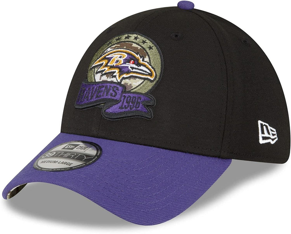 Official New Era Salute to Service Baltimore Ravens 59FIFTY Cap A6724_B73