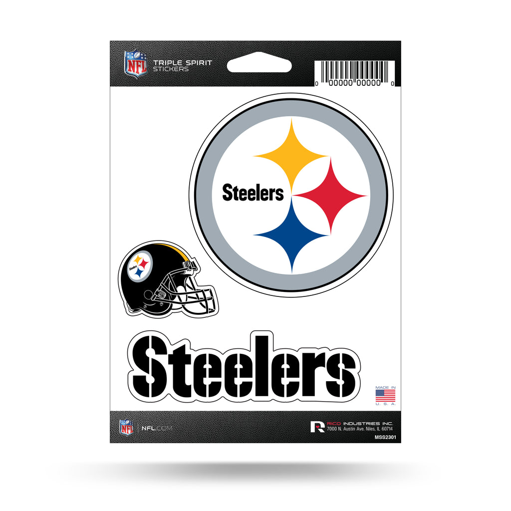 NFL Pittsburgh Steelers Distressed Logo Cutout Sign