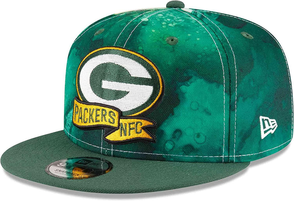 Green Bay Packers Women's Logo Sparkle 9FORTY Adjustable Snap Hat