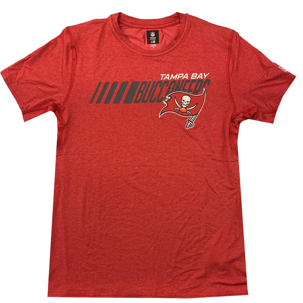 NFL Stripe Sleeve Oversized T-Shirt Tampa Bay Buccaneers Pewter