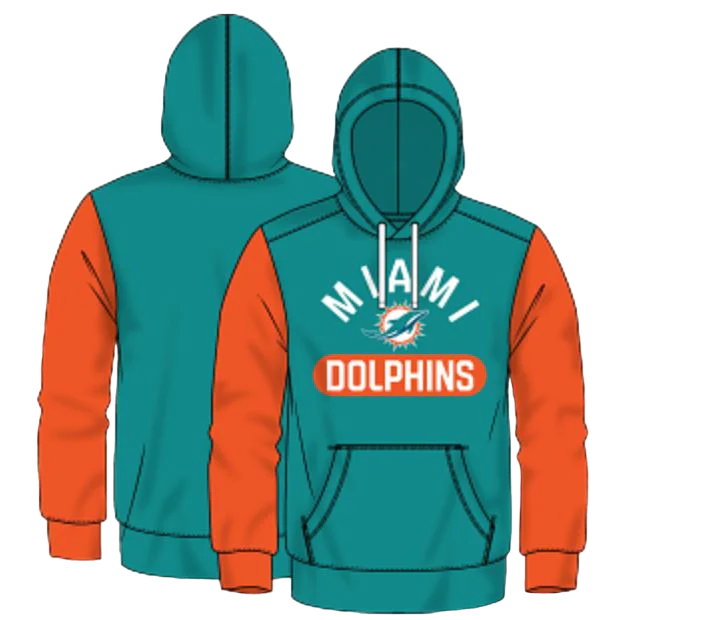 Official Miami Dolphins Hoodies, Dolphins Sweatshirts, Fleece