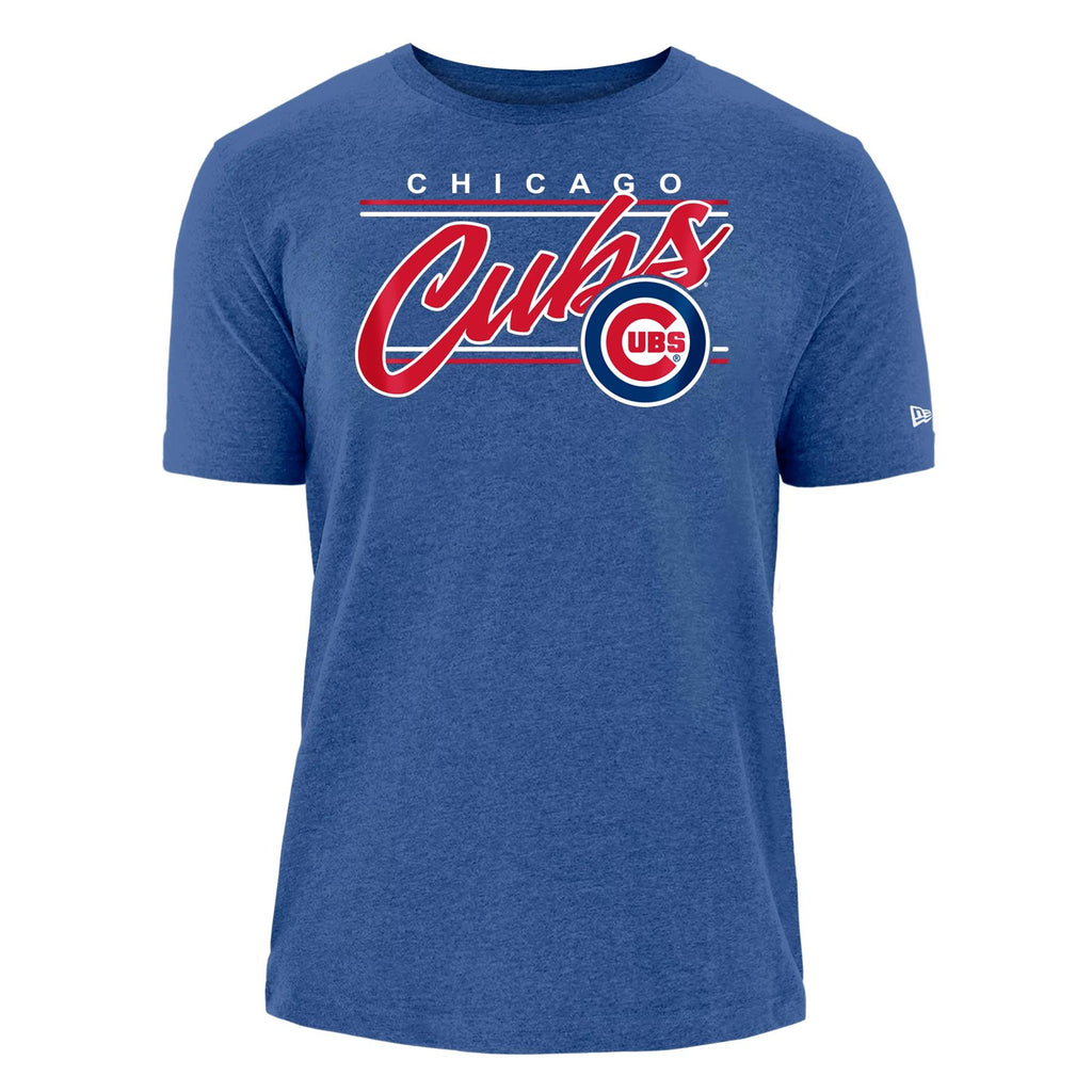 New Era MLB Men's Chicago Cubs Throwback T-Shirt X-Large