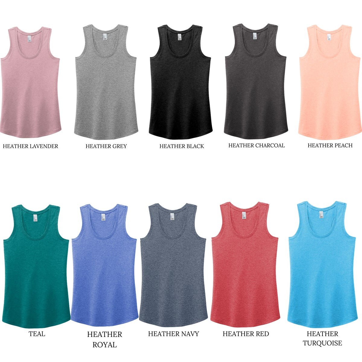 High Neck Tank Top - Limeberry Designs TANKS-VIRTUAL-152