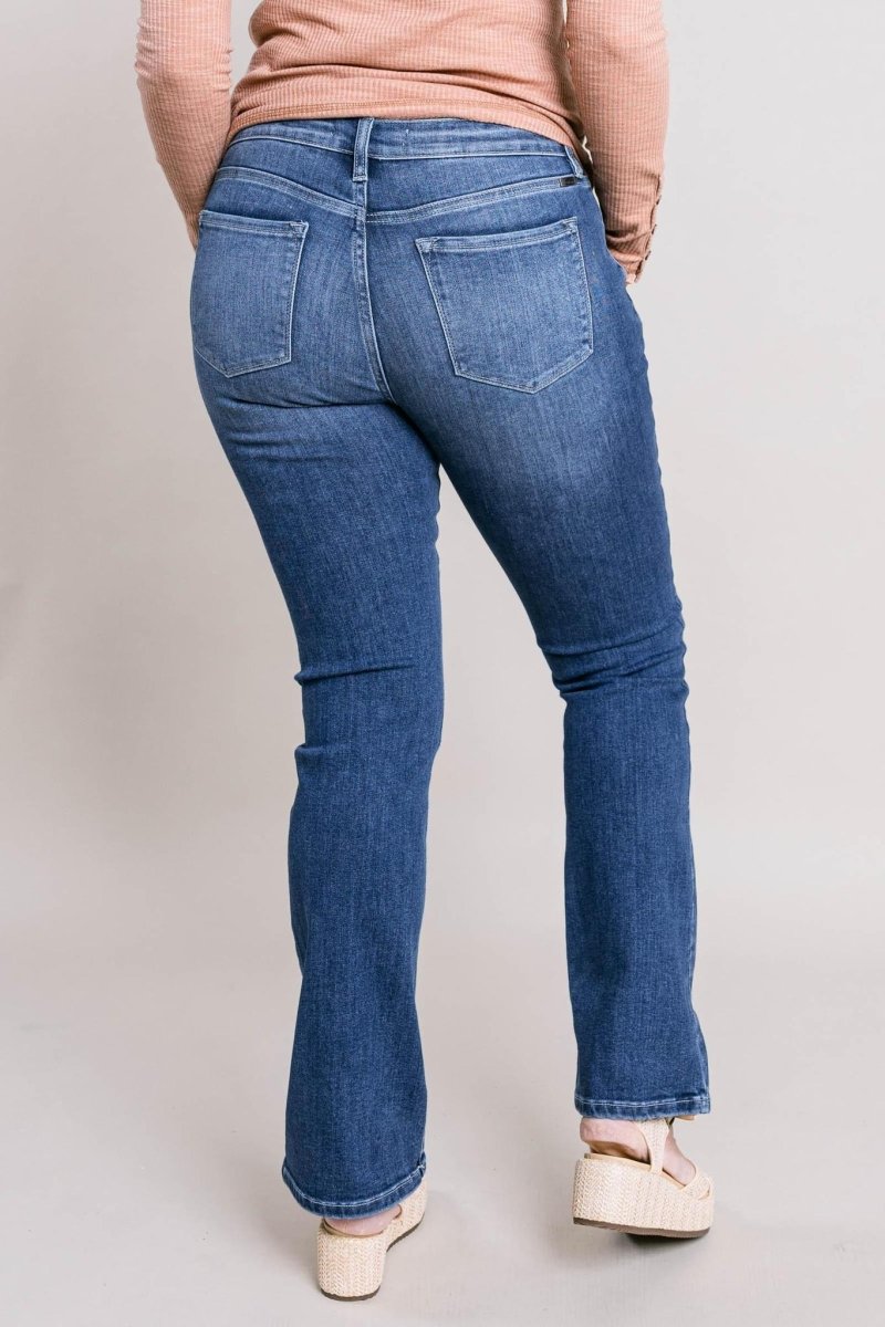 KanCan - Zandria High Rise Straight Leg Jeans – Wanderlust Boutique