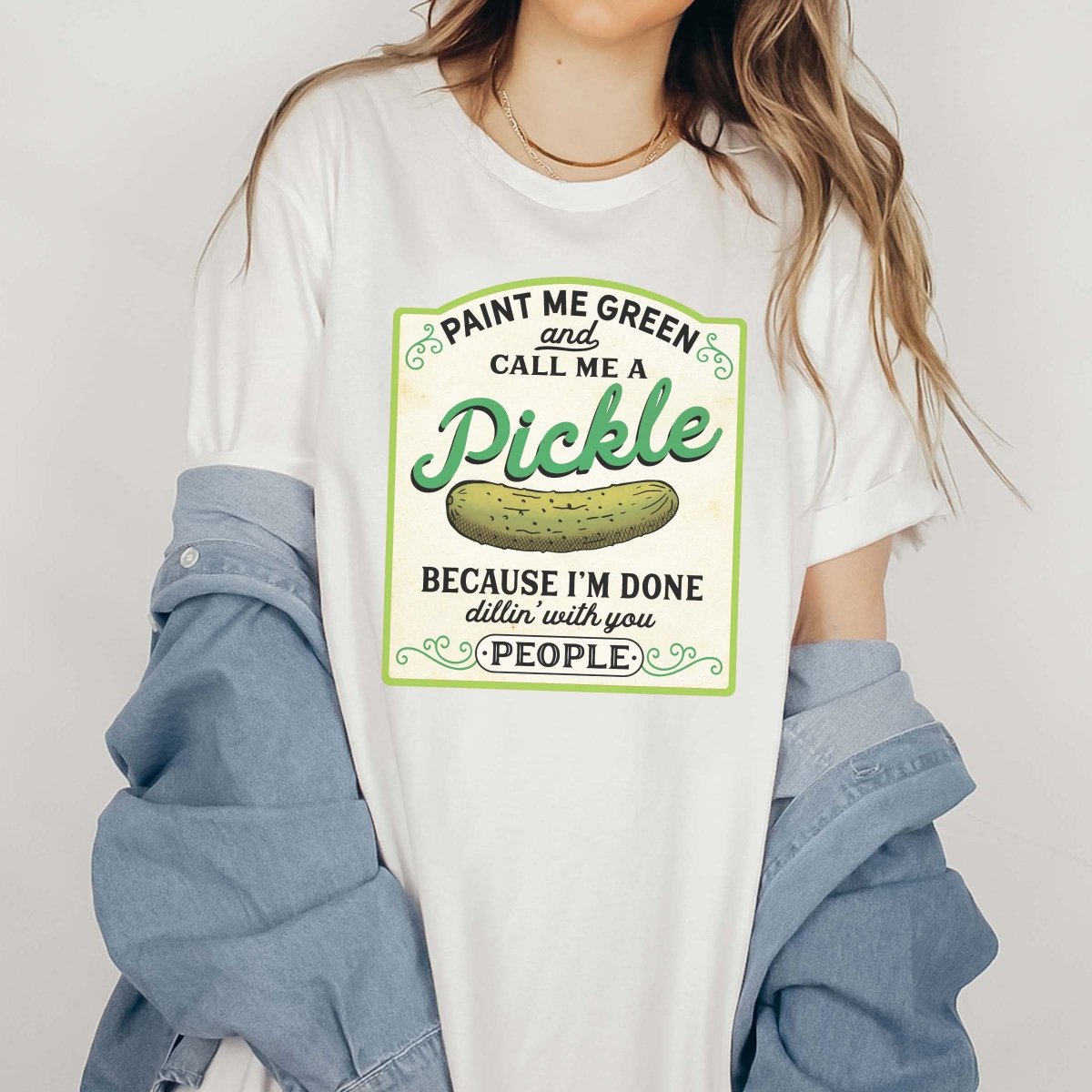 Pickle Derp Color Block Tee