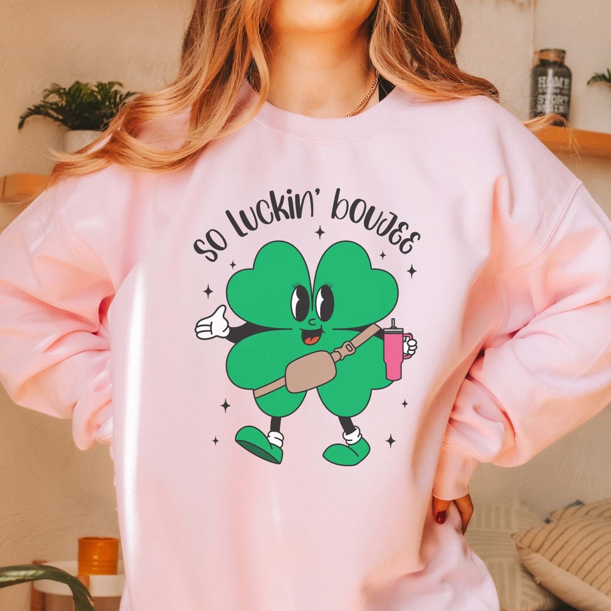 Retro Lucky Clover Graphic Tee Shirt Crew Neck Short Sleeve - Temu