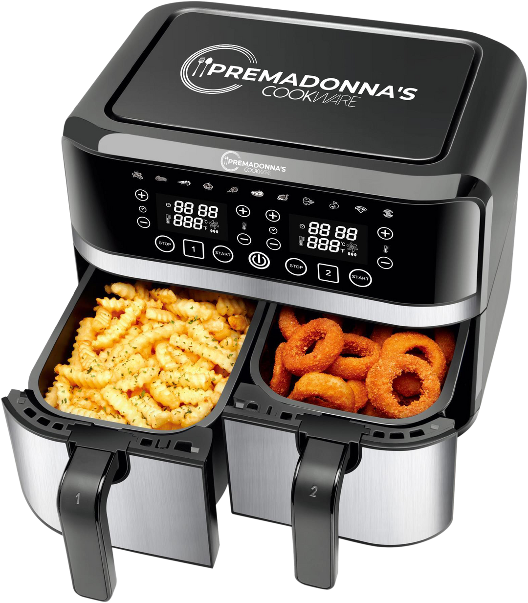 Chefavor 7-in-1 Air Fryer, Smokeless Indoor Grill & Griddle