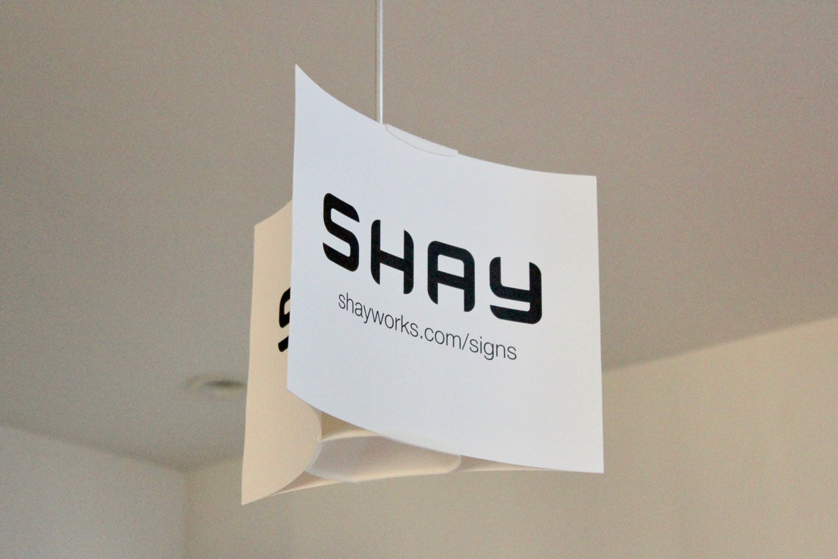 Shay Hanging Signs 6 Pack