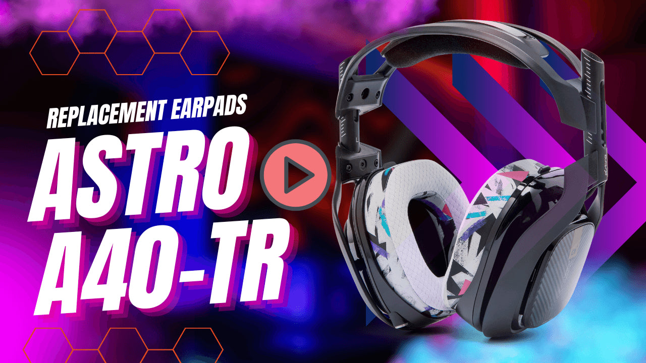 how to replace astro A40-TR earpads