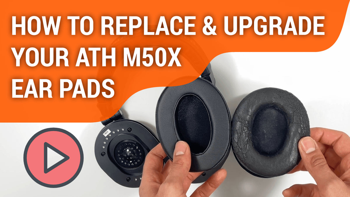 How to replace ATH M50X Ear Pads