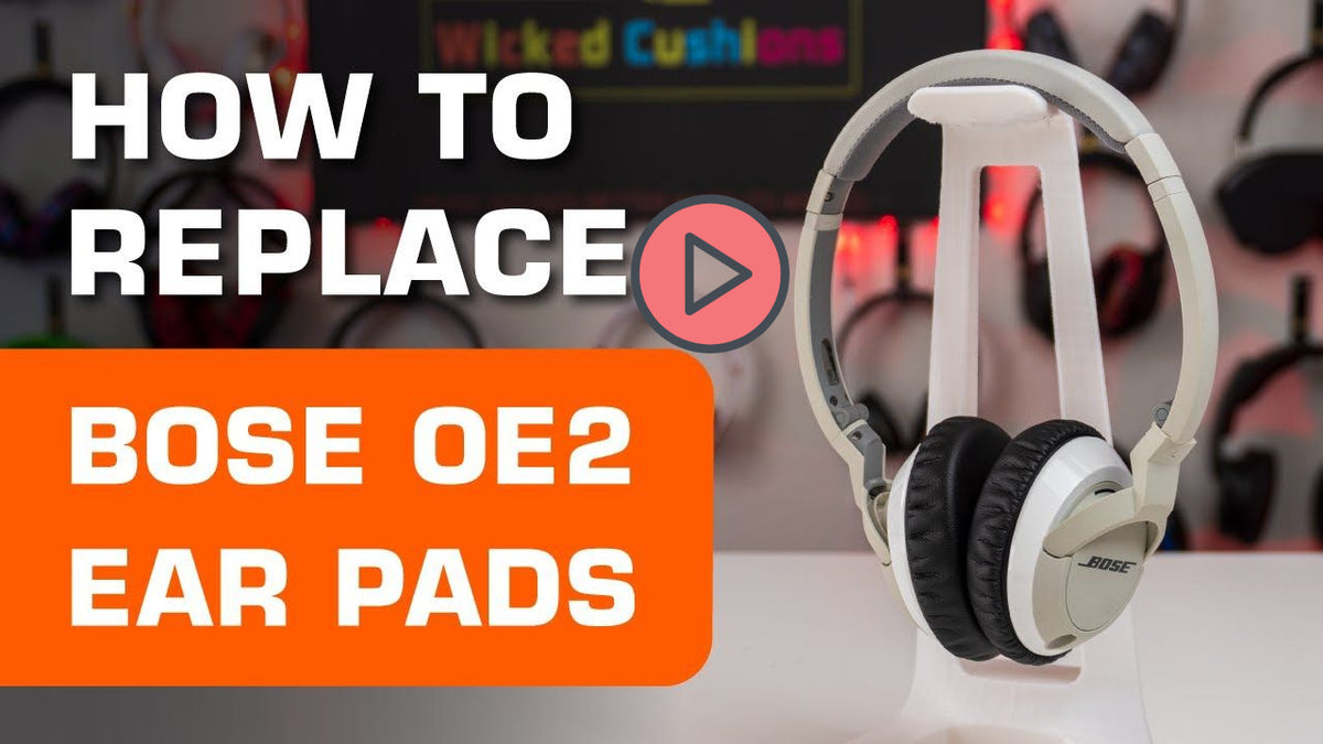 How to replace Bose OE2 Ear pads
