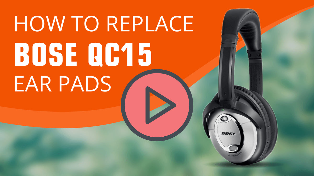 How to replace Bose QC15 Ear Pads