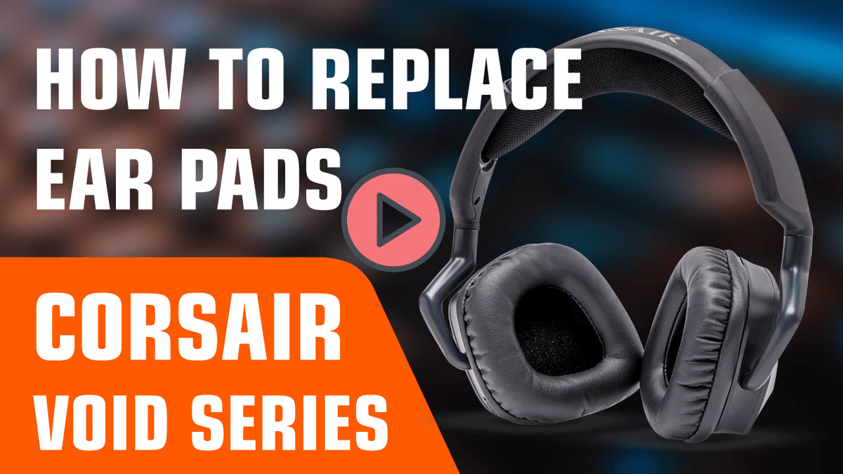 how to replace corsair void pro earpads