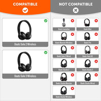 beats solo replacement ear pads