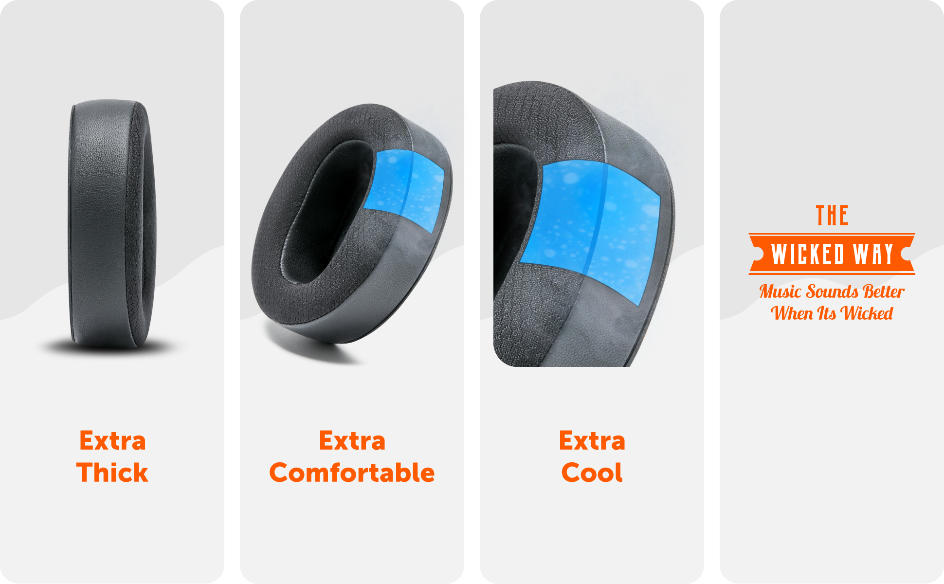 Replacement Cooling Gel Earpads for Maxwell Headset Comfort Ear pads Sleeve  Y3ND - AliExpress