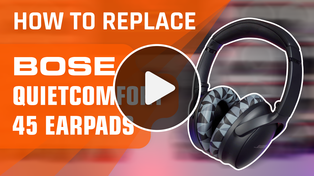 Bose QC45 Replacement Ear Pads by Wicked Cushions