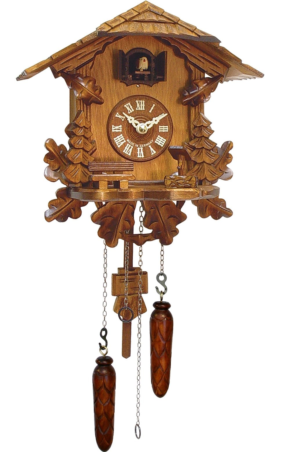 Battery Operated Cuckoo Clock Full Size 10 5 H X 9 75 W X 6 D Cuckoo Forest