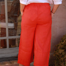 By Basics Wide Short Pants Hot Coral