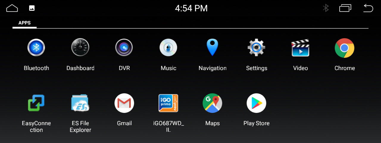 app screen