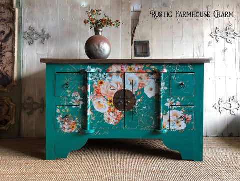 Rose Celebration Sideboard