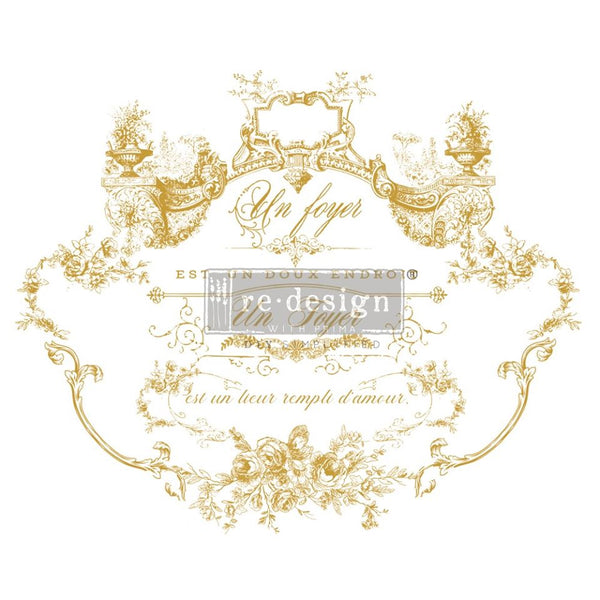 Lovely Script Redesign Transfer 81 28cm X 60 96cm Rustic Farmhouse Charm