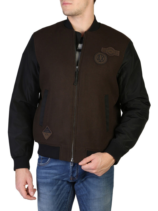 armani varsity jacket